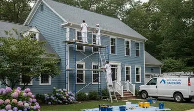 House painting services in Norton, MA for residential interior and exterior homes