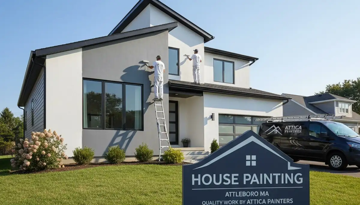 House painting services in Norton, MA by Norton Painter for residential interior and exterior projects
