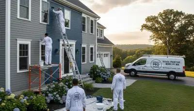 House painting services in Norton, MA by Norton Painter for interior and exterior home painting