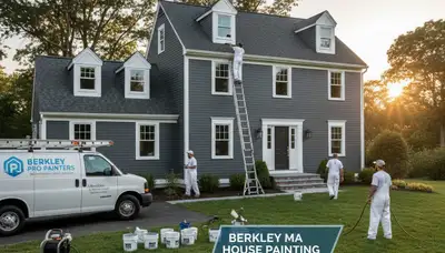 House painting services in Norton, MA by Norton Painter for residential exterior and interior projects