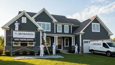 House painting services in Norton, MA by Norton Painter for residential interior and exterior projects