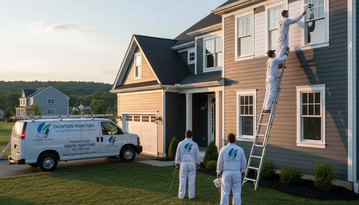 Professional house painting services in Norton, MA for interior and exterior home improvement