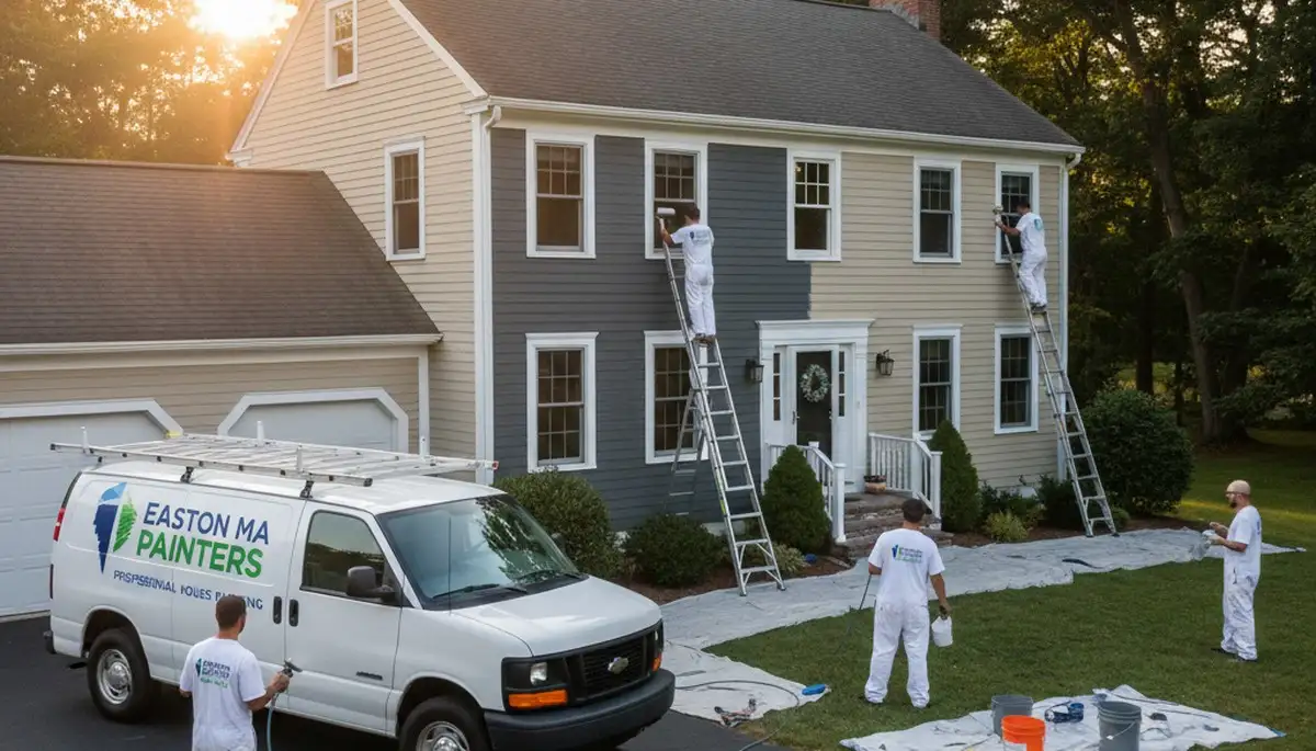 Professional house painting services in Norton, MA for interior and exterior homes