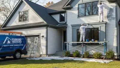 Professional house painting service in Norton MA by nortonpainter.com exterior home painters