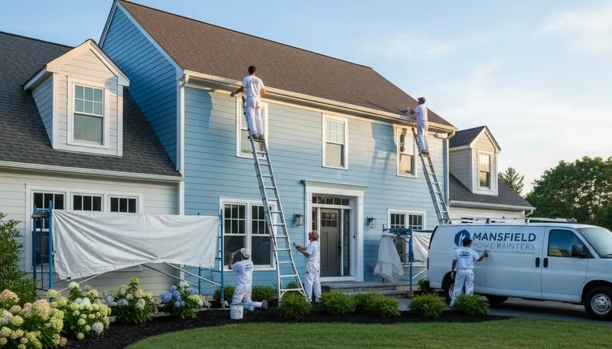 Professional house painting service for homes in Norton, MA by expert painters at nortonpainter.com