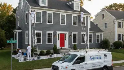 House painting services in Norton, MA for interior and exterior home painting projects