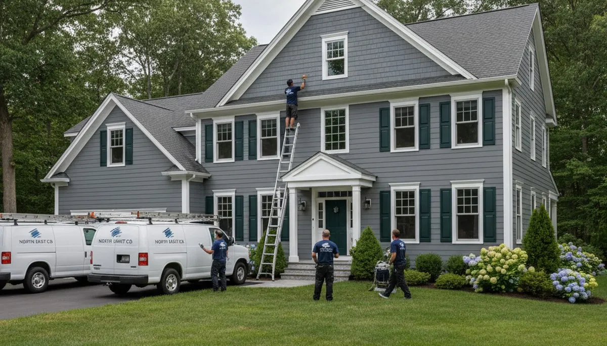 Professional house painting services in Norton MA by local painters | NortonPainter.com