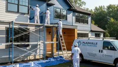 Professional house painters in Norton MA providing exterior and interior painting services