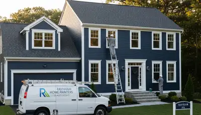 House painting services in Norton, MA by Norton Painter for residential exterior and interior projects