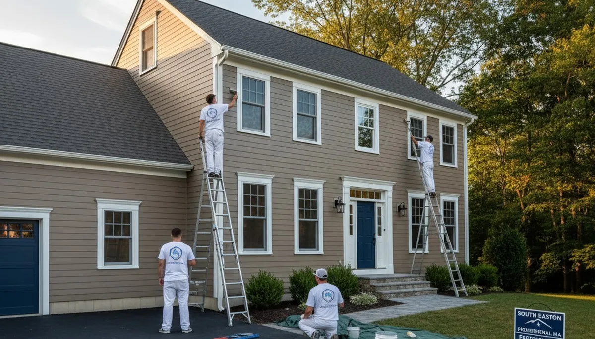 Professional house painters in Norton MA providing expert exterior and interior painting services