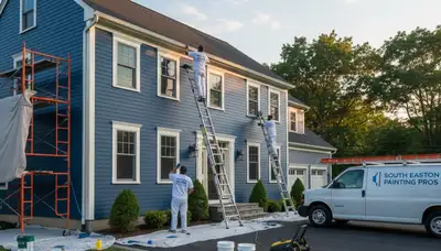 Professional house painting service in Norton MA by experienced residential painters