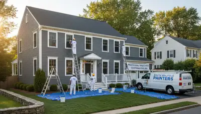 Professional house painting services in Norton, MA for interior and exterior home painting