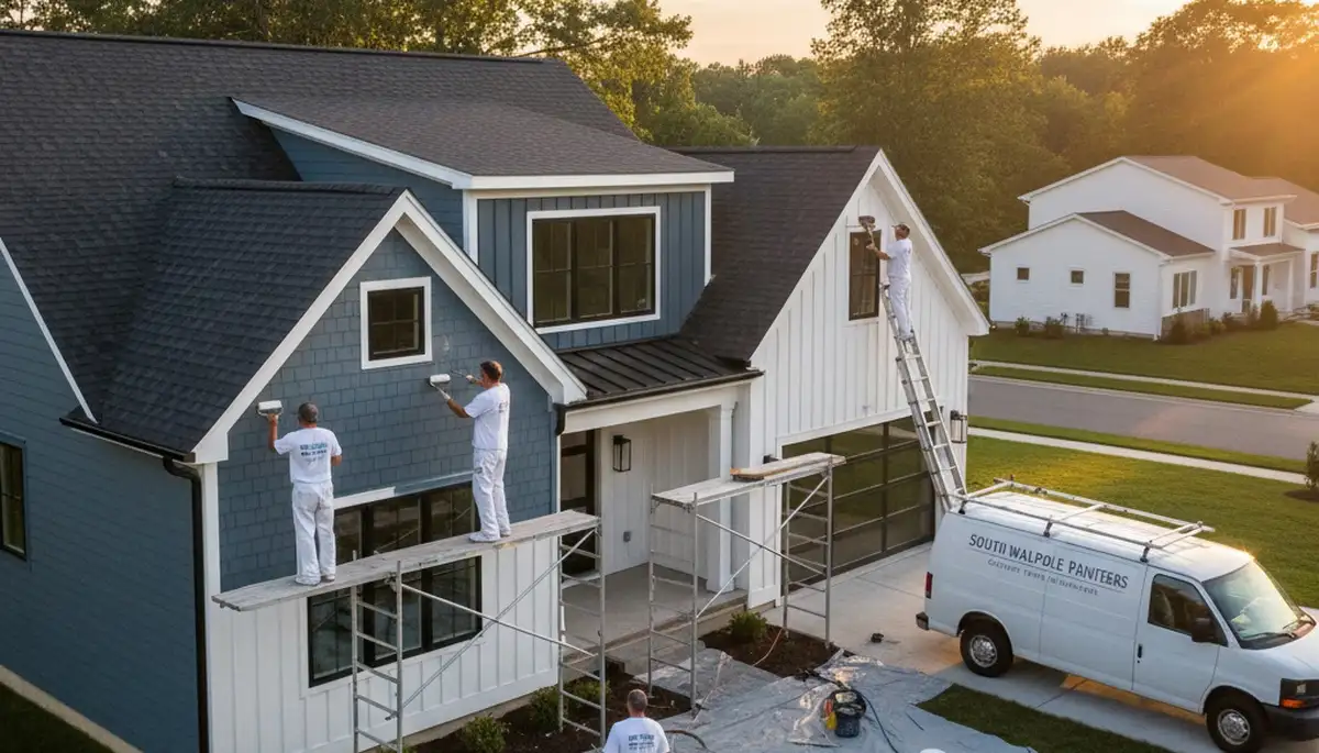 House painting service in Norton, MA for interior and exterior home painting projects